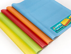PAPEL AFICHE COLOR AMARILLO X20 UNIDADES