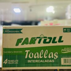 TOALLAS INTERCALADAS BLANCO PURO FARTOLL