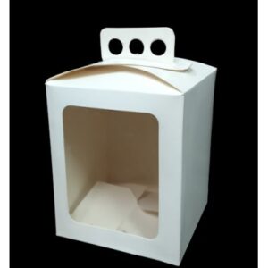 CAJA PAN DULCE C/VISOR