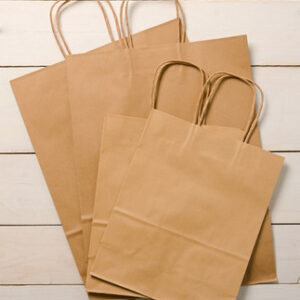 BOLSAS KRAFT MARRON 18 X 8 X 20