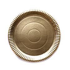 BANDEJA CARTON DORADO N22