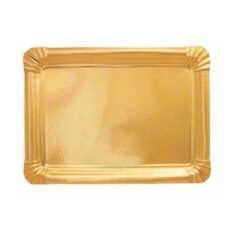 BANDEJA CARTON DORADO 1Kg