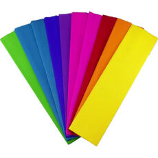 PAPEL CREPE BLANCO X 10
