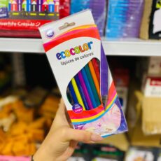 LAPIZ COLOR LARGO SKICOLOR ECOLAPIZ X 12 U