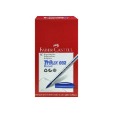 BOLIGRAFO FABER TRILUX 032 X50U CRISTAL AZUL ESP