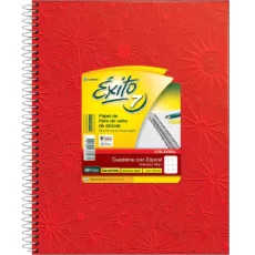 CUAD. EXITO E7 X   60 HJS. ROJO //