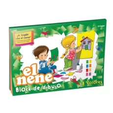 BLOCK DE PAPEL DE DIBUJO N 5 COLOR ESP