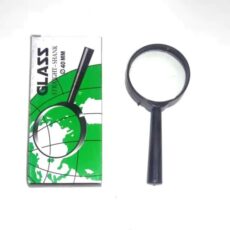 LUPA DE CRISTAL C/ARO PLASTICO 40MM IBICRAFT