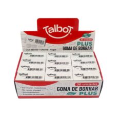 GOMA TALBOT PLUS BLANCA CAJA X36U. ESP