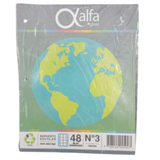 REPUESTO GLOSS N3 48HJS CUADRICULADO ESP