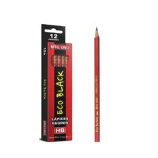 LAPIZ NEGROS UTIL UNO ECO BLACK BLISTER DE 12 PAC DE 12U LA CAJA  ESP