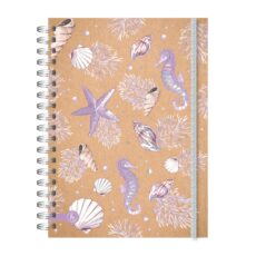 CUADERNO ECO CHIC RY 15X21 80HJS RAYADA PAPEL NATURAL ESP