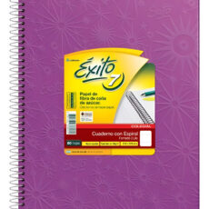 CUAD. EXITO E7 X   60 HJS. LILA //