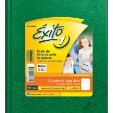 CUAD. EXITO E1 ARAÑA X   48 HJS. VERDE OSCURO