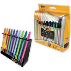 KIT BIC 1,2 MM COLORES Y SENTIMIENTOS EXPRESATE CON COLORES X10U ESP