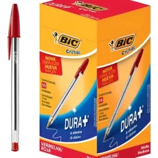 BOLIGRAFO BIC CRISTAL 1.0MM X50U. ROJO  ESP