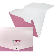 CLASIFICADOR FUELLE IBICRAFT A4 HEARTS