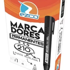 MARCADOR PERMANENTE 210 EZCO P BISELADA CAJA  X 12U ESP