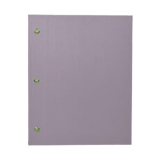 CARPETA ESCOLAR N3 FORRADA PVC 2 TAPAS LAVANDA PASTEL