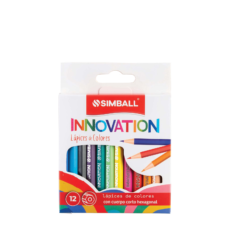 LAPIZ COLOR SIMBALL INNOVATION X 12 CORTOS ESP