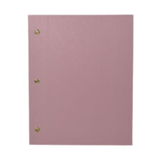 CARPETA ESCOLAR N3 FORRADA PVC 2 TAPAS ROSA PASTEL