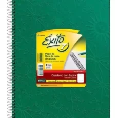 CUAD. EXITO E7 X   60 HJS. VERDE //