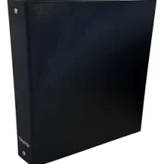 CARPETA ESCOLAR N3 FORRADA PVC 3*40 NEGRO