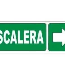 ESCALERA C/FLECHA (14X26)