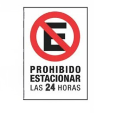 PROH ESTACIONAR CHICO (15X23) ESP