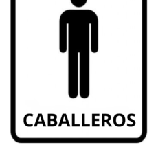 SILUETAS CABALLEROS (12.5X15)